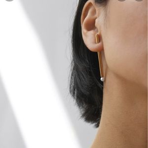 JENNYBIRD AKOYA  STICK EARRINGS